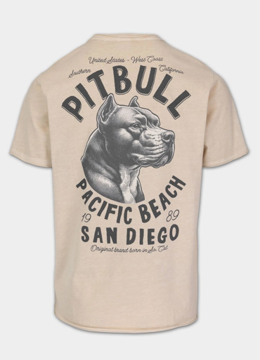 Pitbull Sports Denim Washed Raw PACIFIC -beige